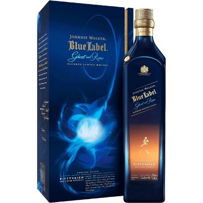 Johnnie Walker Blue Label Ghost and Rare Pittyvaich 43,8% 0,7 l (kazeta)