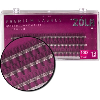 Zola Premium Cluster Lashes umělé trsové řasy 10D délka: 13 mm