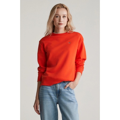 Gant Shield C-Neck Sweat Orange Red