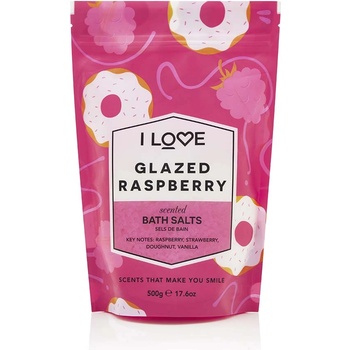 I Love Cosmetics Glazed Raspberry Bath Salts 500 g
