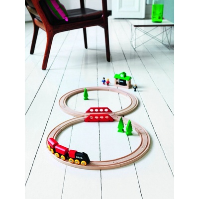 Brio vláčiková dráha osmička Classic