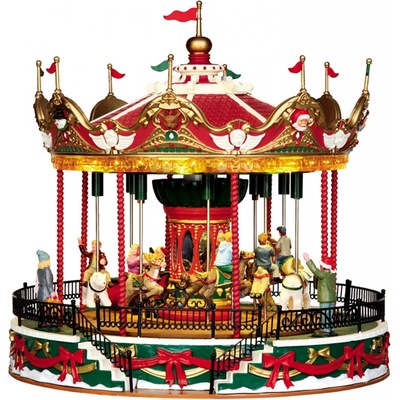 Lemax Vánoční dekorace vánoční kolotoč