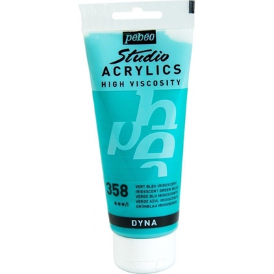 Pébéo 69.2059 АКРИЛНА боя 358 Iridescent Green Blue 100 ml 1 бр (69.2059)