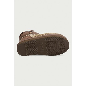 Mou Eskimo 18 Leather Overstitching апрески дамски от велур