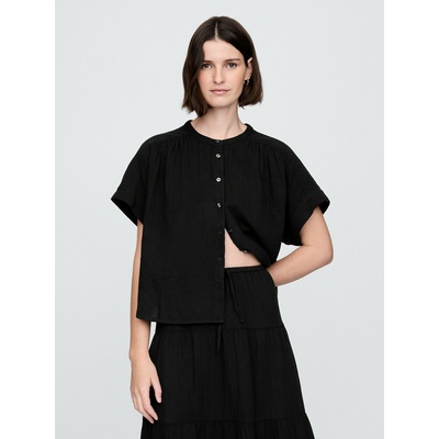 GAP Муселинова риза с големи размери GAP GAP | Cheren | ЖЕНИ | XS