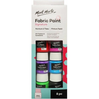 MontMarte Sada barev na textil č.0022 8 x 20 ml