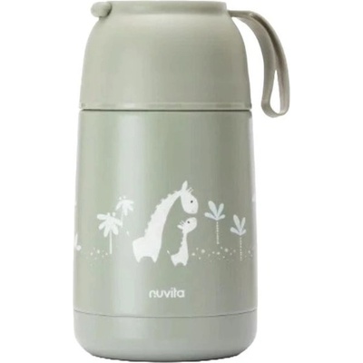 Nuvita Термос за храна Nuvita - 620 ml, Sage Green (NU-PPCP0066)
