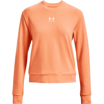Under Armour Rival Terry Crew oranžová biela
