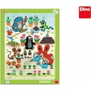 Dino Krtek zahradník deskové 40 dílků