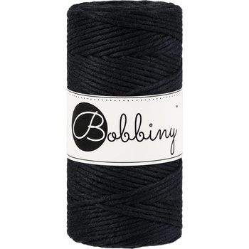 Bobbiny Macrame Regular 3mm - black