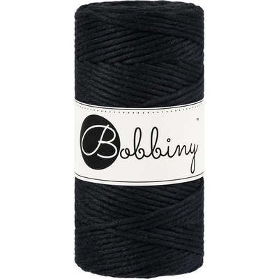 Bobbiny Macrame Regular 3mm - black