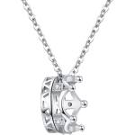Silenti Jewelry Сребърно колие "Корона