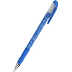  Химикалка Axent Blue Floral 0.5 mm Син (1601360-06-AB1049-36-A)
