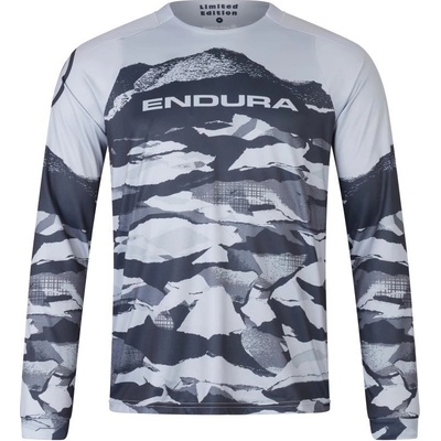 Endura MOUNTAIN CAMO LTD PRINTED L/S TEE BLK/BLK