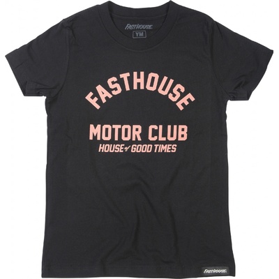 Fasthouse Girl´s Brigade Tee Black