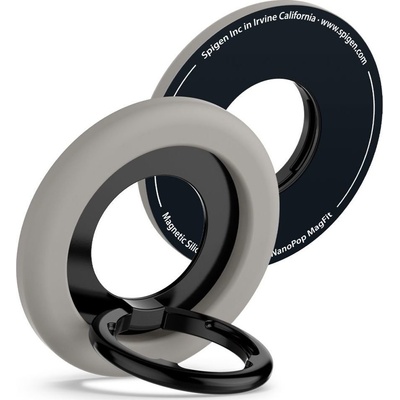 Spigen Nano Pop silikonový držák na telefon s MagSafe a prstenem - Black Sesame – Zboží Mobilmania