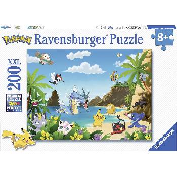 Ravensburger Детски пъзел Ravensburger от 200 XXL части - Покемон (12840)
