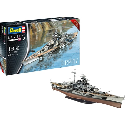 Revell DKM Tirpitz German Battleship 1:350