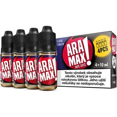 Aramax 4Pack Classic Tobacco 4 x 10 ml 6 mg