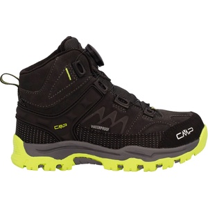 CMP Детски зимни ботуши CMP Kid's Kiruna Mid Fitgo Fleece WP Winter boots - Piombo / Acido - размер 32 (EU) (702-4460-0215)