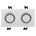 ELMARK Led ПЛАСТМАСОВА ПРАВОЪГЪЛНА ЛУНА par 16 2x5, 5w 400 (92s205wh/w)