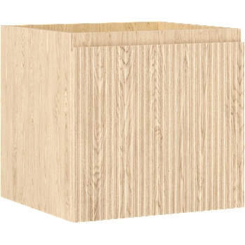 Mexen Rivel шкаф за баня под мивка 50 см, 1 чекмедже, гофриран, дъб - 91A20-05047-1-BF81 (91A20-05047-1-BF81)