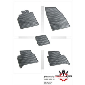 FroGum Стелки к-т -0754- Renault Scenic 03-2009 (ET0754)