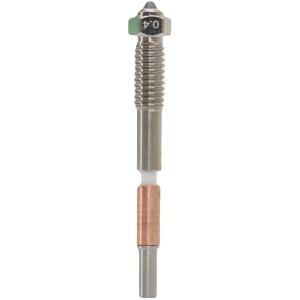QIDI Tech Биметална дюза от волфрамов карбид за Plus4 - 0, 4 mm (16392818833)