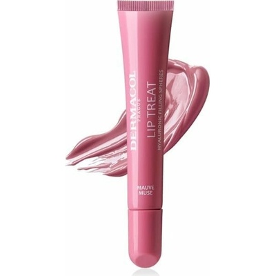 Dermacol Lip Treat hydratačný lesk na pery 6 Mauve Muse Red & Blue Berries 10 ml