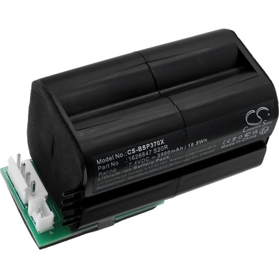 Cameron Sino Батерия за Bissell 3180+, Pet Stain Eraser и други, 2500 mAh, Li-Ion (CS-BSP370X)