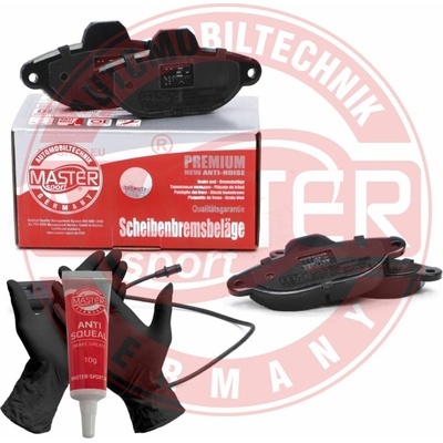 Sada brzdových platničiek kotúčovej brzdy MASTER-SPORT GERMANY 13046039512N-SET-MS