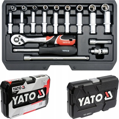 Yato Gola sada 1/4", 23 dielov - YT-14451