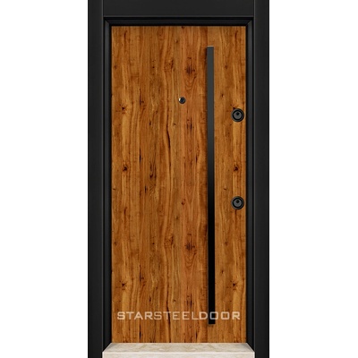 Starsteeldoor Блиндирана врата Outdoor - LP-Classic WOOD (цена без монтаж)