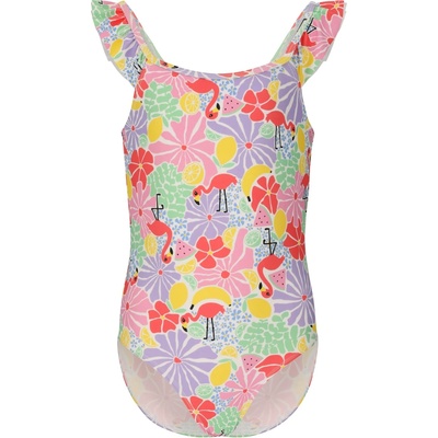 ZIG ZAG Детски бански костюм ZIG ZAG Kid's Carly Swimsuit - Flamingo - размер 92 (EU) (750-2633-0111)