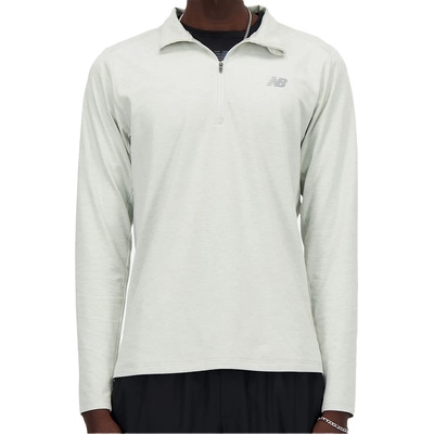 New Balance Мъжко яке за бягане New Balance Space Dye 1/4 Zip Synthetic jumper - Grey (028-0705-0311)