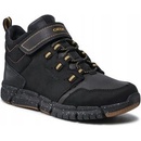 Geox Juniorské boty Flexyper ABX černá/dark žlutá