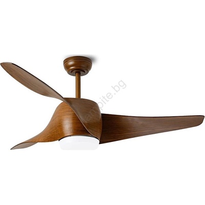 07286L-LED Таванен вентилатор LED/18W/230V, кафяв, с Wi-Fi (Tuya) + дистанционно управление (IM1421)