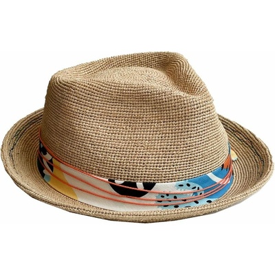 Stetson Player Crocheted Raffia Player