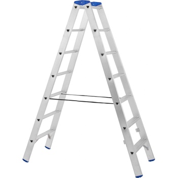 STS Двустранна алуминиева стълба STS 2x7 (A04ANP/175)