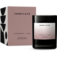 Candly&Co Candle No.7 Raspberries, Rose 250 g