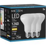Mexen Nova 3x LED крушка E27, R80, 12W, Топла - 3000K, 1260 lm - L105-E27-1230-01x03 (L105-E27-1230-01x03)
