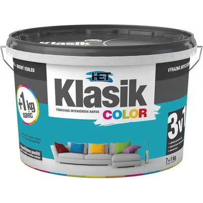 Het klasik color 0588 zelený tyrkysový 7kg+1kg