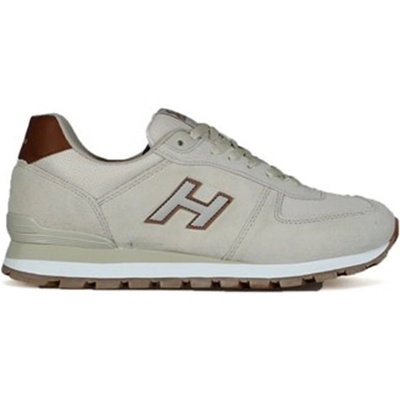 Hammer Jack Мъжки обувки от естествена кожа - Сиви-Таба #368505 (368505_Бежов)