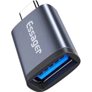 Essager OTG, USB-A женски към Type - C мъжки (EZJAC-SRA0G)