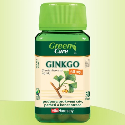 VitaHarmony Ginkgo 60 mg extrakt 50 kapsúl