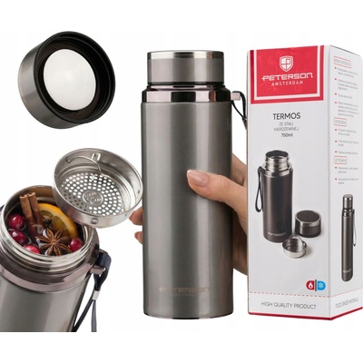 Peterson termoska 750 ml nerezová