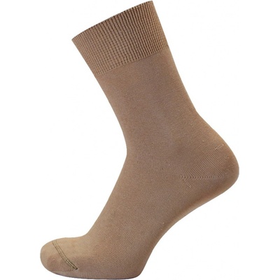 KNITVA 100% bavlněné EMIL 5 párů béžová střední