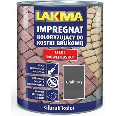 Impregnace Lakma barvicí grafitová na zámkovou dlažbu 1 l