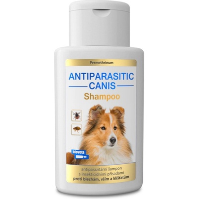 Bioveta Na parazity Antiparazitický antiparazitický šampón Cannis pre psov 200 ml