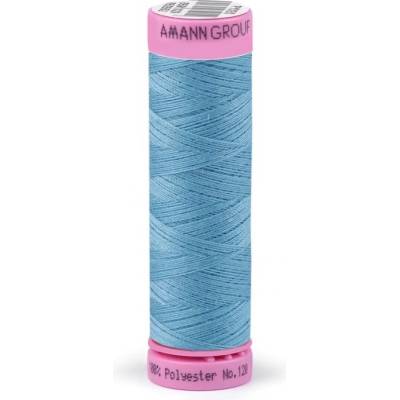 Polyesterové nitě návin 100 m Aspo Amann 0272 Della Robbia Blue